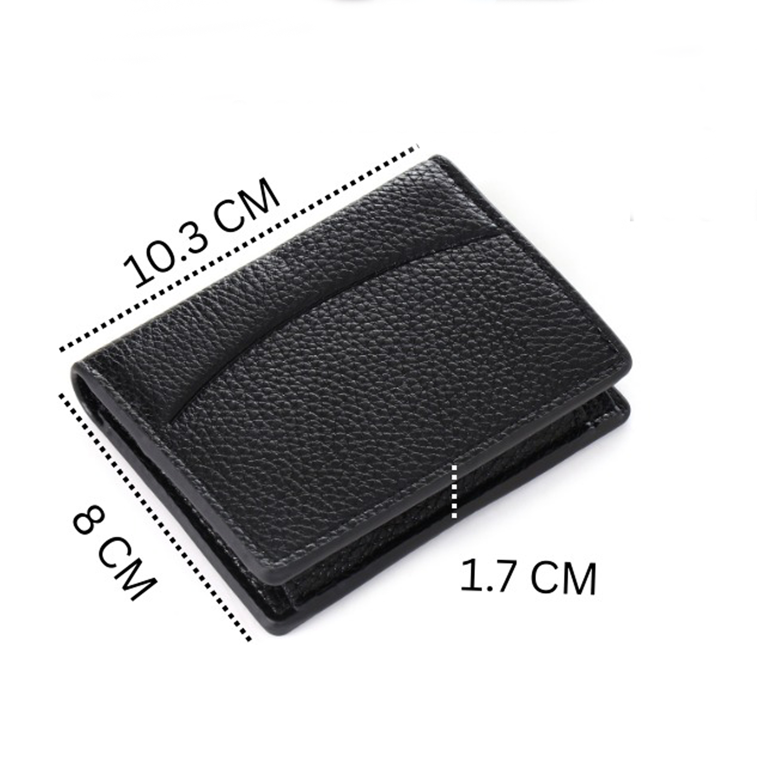 Stylish Mens Faux Leather Wallet with Coin Pocket & Hidden Card Slots IL-65