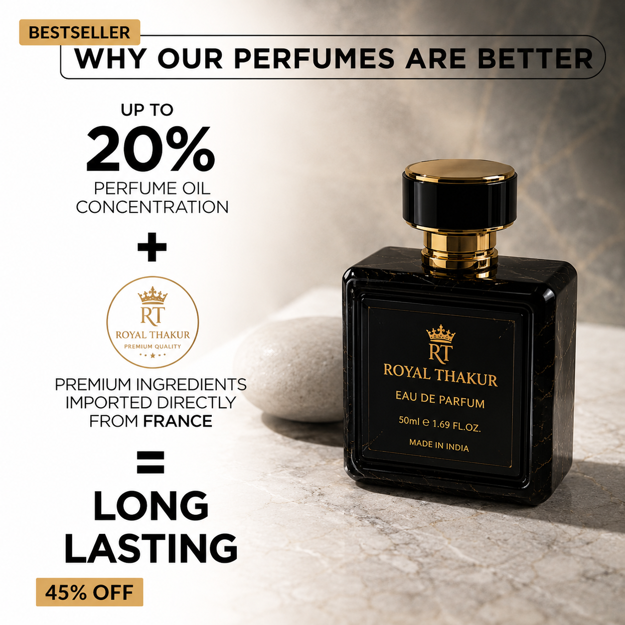 White Mist Man Perfume - 50ml